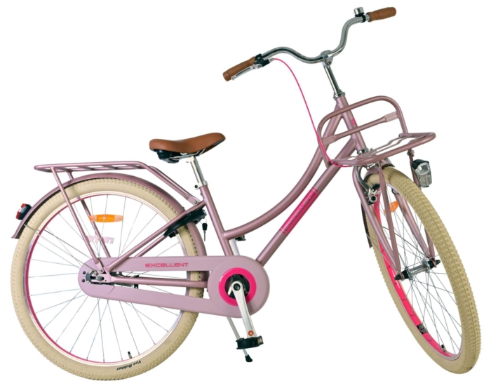 Volare Excellent Kinderfiets - Meisjes - 26 inch - Mat Roze - Afbeelding 9