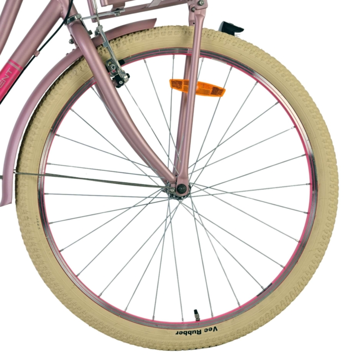 Volare Excellent Kinderfiets - Meisjes - 26 inch - Mat Roze - 3 versnellingen - Afbeelding 3