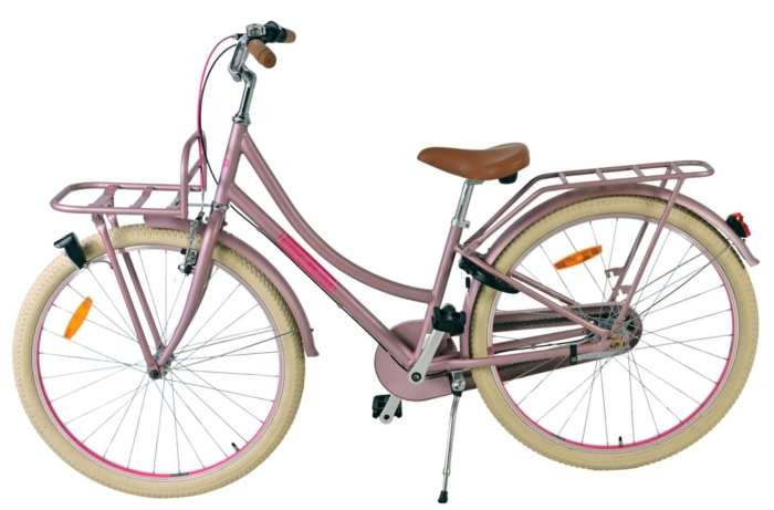 Volare Excellent Kinderfiets - Meisjes - 26 inch - Mat Roze - 3 versnellingen - Afbeelding 8