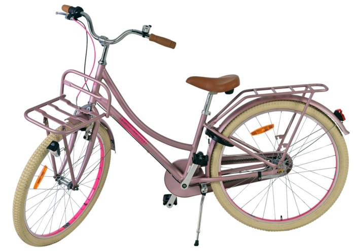 Volare Excellent Kinderfiets - Meisjes - 26 inch - Mat Roze - 3 versnellingen - Afbeelding 9