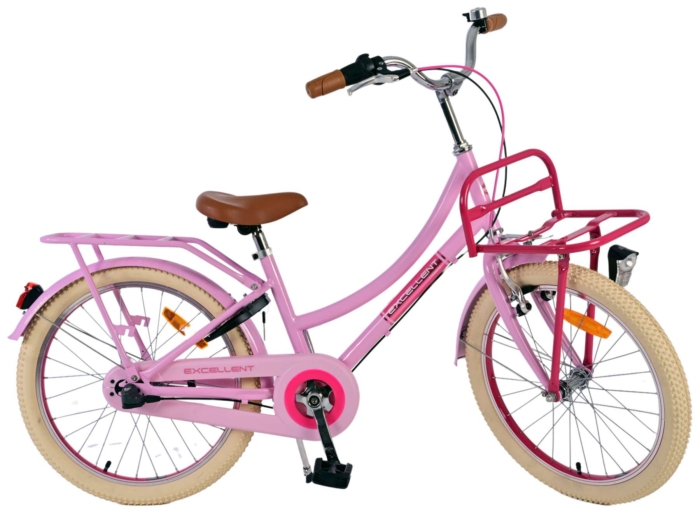 Volare Excellent Kinderfiets - Meisjes - 20 inch - Roze - 3 versnellingen - Afbeelding 11