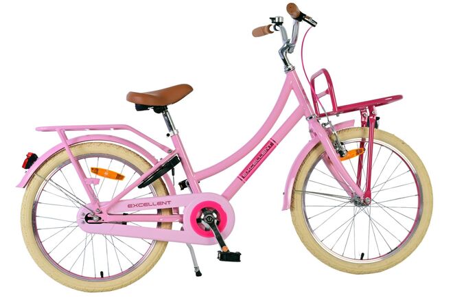 Volare Excellent Kinderfiets - Meisjes - 20 inch - Roze - 3 versnellingen