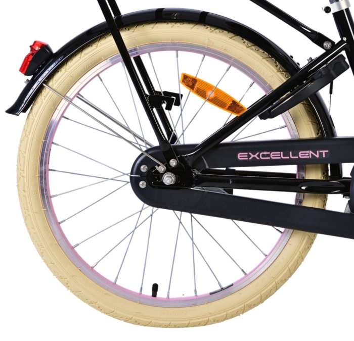 Volare Excellent Kinderfiets - Meisjes - 20 inch - Zwart - Afbeelding 10