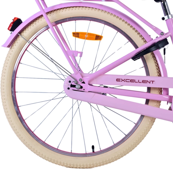 Volare Excellent Kinderfiets - Meisjes - 24 inch - Roze - Afbeelding 10