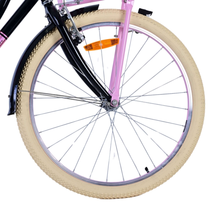 Volare Excellent Kinderfiets - Meisjes - 24 inch - Zwart - Afbeelding 9