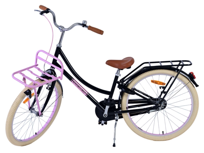 Volare Excellent Kinderfiets - Meisjes - 24 inch - Zwart - Afbeelding 4