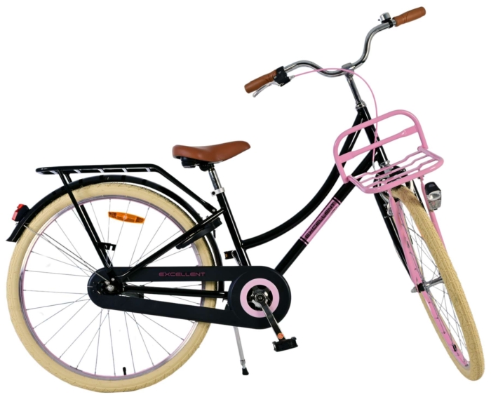 Volare Excellent Kinderfiets - Meisjes - 26 inch - Zwart - Afbeelding 2