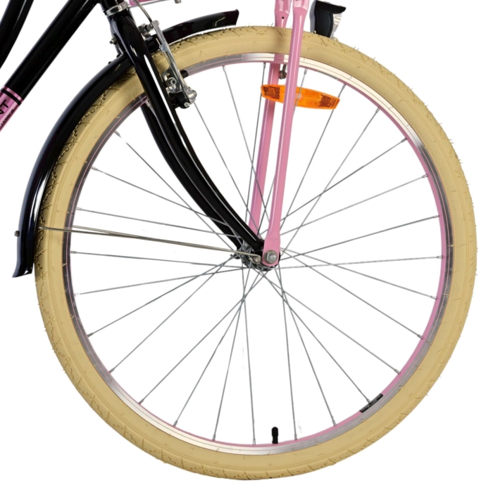 Volare Excellent Kinderfiets - Meisjes - 26 inch - Zwart - Afbeelding 9