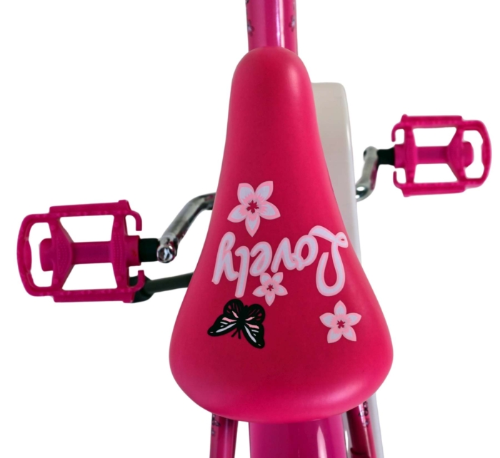 Volare Lovely Kinderfiets - Meisjes - 18 inch - Roze Wit - Afbeelding 4