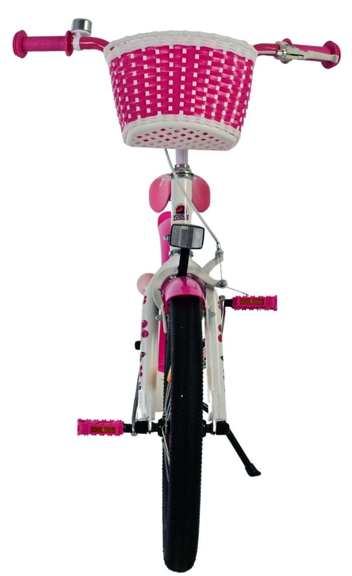 Volare Lovely Kinderfiets - Meisjes - 18 inch - Roze Wit - Afbeelding 6