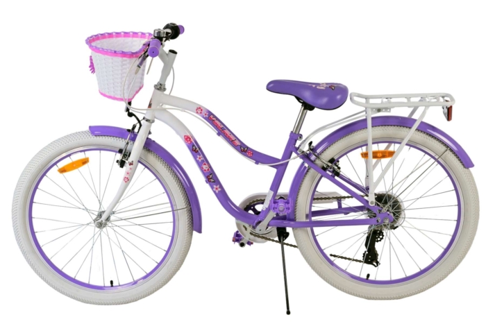 Volare Lovely Kinderfiets - Meisjes - 24 inch - Paars - 7 Versnellingen - Afbeelding 5