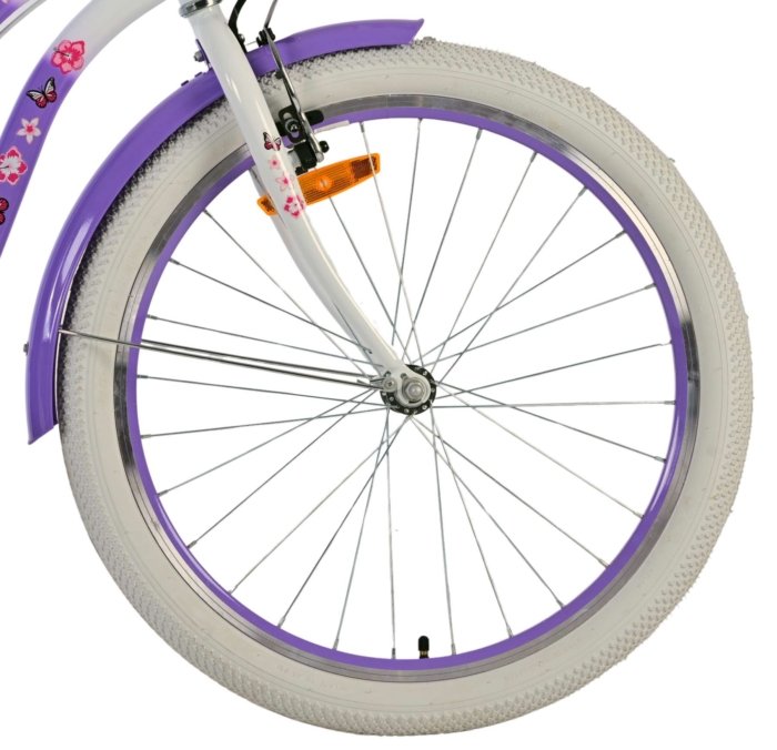 Volare Lovely Kinderfiets - Meisjes - 24 inch - Paars - Twee handremmen - Afbeelding 9