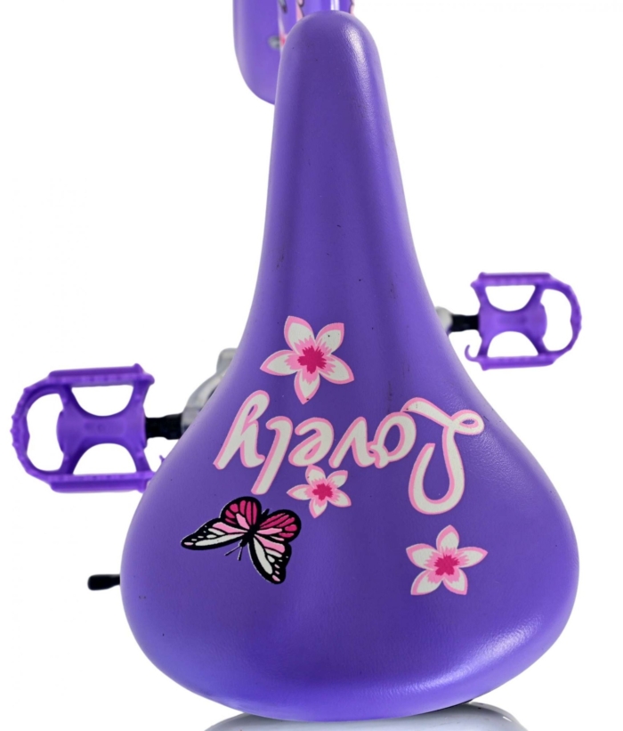 Volare Lovely Kinderfiets - Meisjes - 24 inch - Paars - Twee handremmen - Afbeelding 8