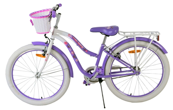 Volare Lovely Kinderfiets - Meisjes - 24 inch - Paars - Twee handremmen - Afbeelding 5