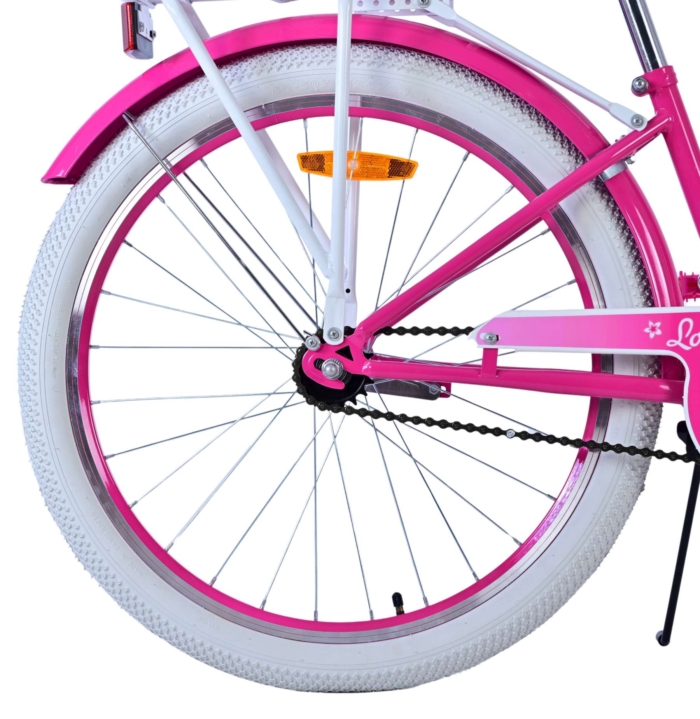 Volare Lovely Kinderfiets - Meisjes - 24 inch - Roze - Afbeelding 9