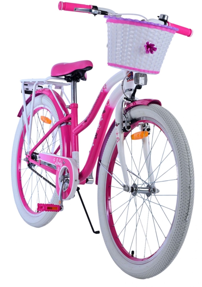 Volare Lovely Kinderfiets - Meisjes - 24 inch - Roze - Afbeelding 6