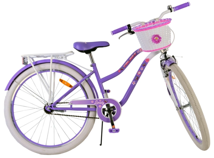 Volare Lovely Kinderfiets - Meisjes - 26 inch - Paars - Afbeelding 2