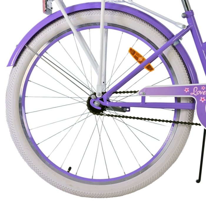 Volare Lovely Kinderfiets - Meisjes - 26 inch - Paars - Afbeelding 10