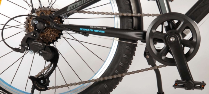 Volare Rocky Kinderfiets - 20 inch - Blauw Zwart - 85% afgemonteerd - 6 speed - Prime Collection - Afbeelding 12