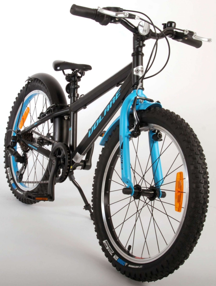 Volare Rocky Kinderfiets - 20 inch - Blauw Zwart - 85% afgemonteerd - 6 speed - Prime Collection - Afbeelding 8