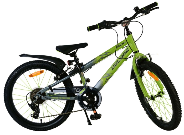Volare Rocky Kinderfiets - 20 inch - 7 speed - Groen/Grijs - Afbeelding 11