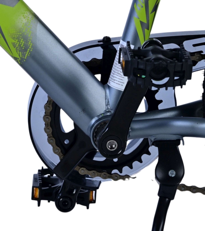 Volare Rocky Kinderfiets - 20 inch - 7 speed - Groen/Grijs - Afbeelding 10