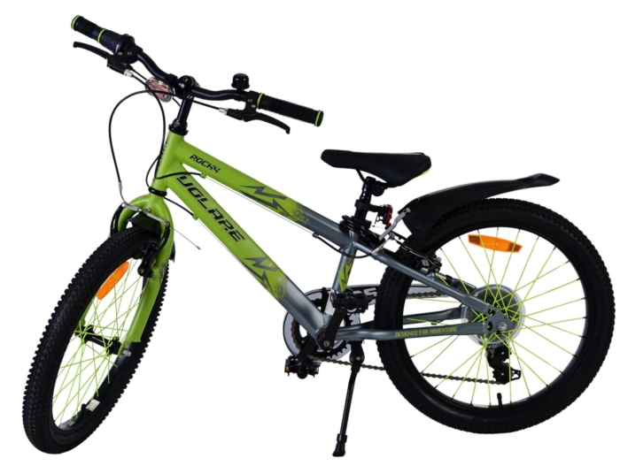 Volare Rocky Kinderfiets - 20 inch - 7 speed - Groen/Grijs - Afbeelding 9