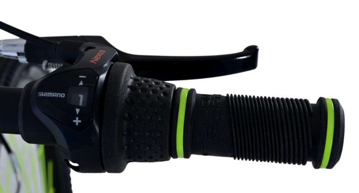 Volare Rocky Kinderfiets - 24 inch - Groen - Shimano Nexus 3 versnellingen - Afbeelding 6