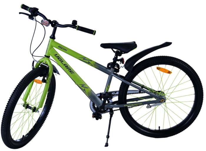 Volare Rocky Kinderfiets - 24 inch - Groen - Shimano Nexus 3 versnellingen - Afbeelding 10