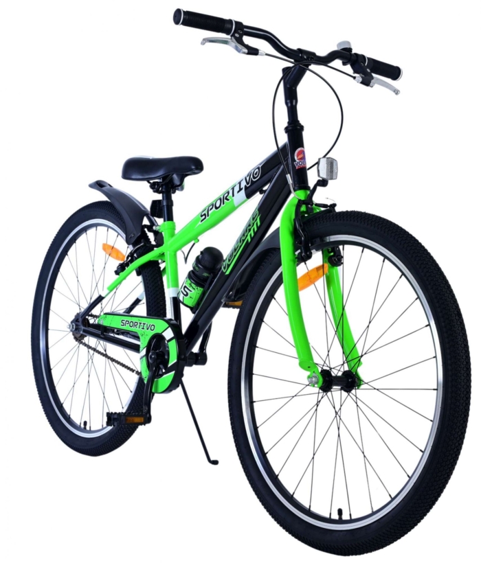 Volare Sportivo Kinderfiets - Jongens - 26 inch - Groen - Twee Handremmen - Afbeelding 5