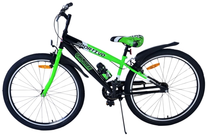 Volare Sportivo Kinderfiets - Jongens - 26 inch - Groen - Twee Handremmen - Afbeelding 7