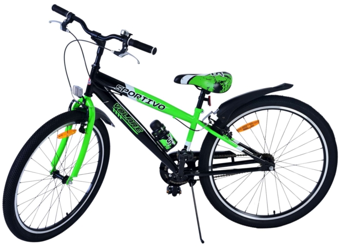 Volare Sportivo Kinderfiets - Jongens - 26 inch - Groen - Twee Handremmen - Afbeelding 8