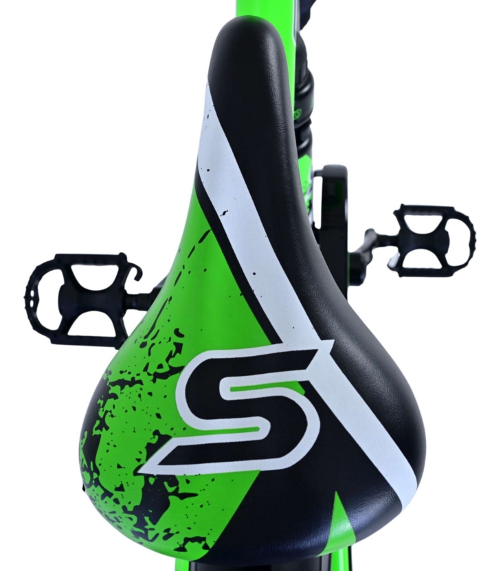 Volare Sportivo Kinderfiets - Jongens - 24 inch - Zwart Groen - Afbeelding 8