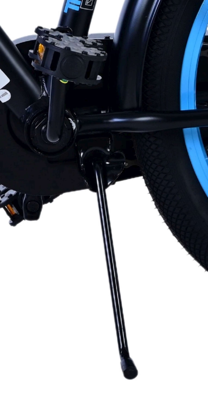 Volare Thombike Kinderfiets - Jongens - 18 inch - Zwart Blauw - Afbeelding 9