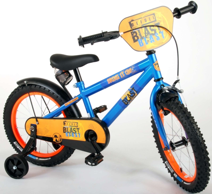 NERF Kinderfiets - Jongens - 16 inch - Satijn Blauw - Afbeelding 4