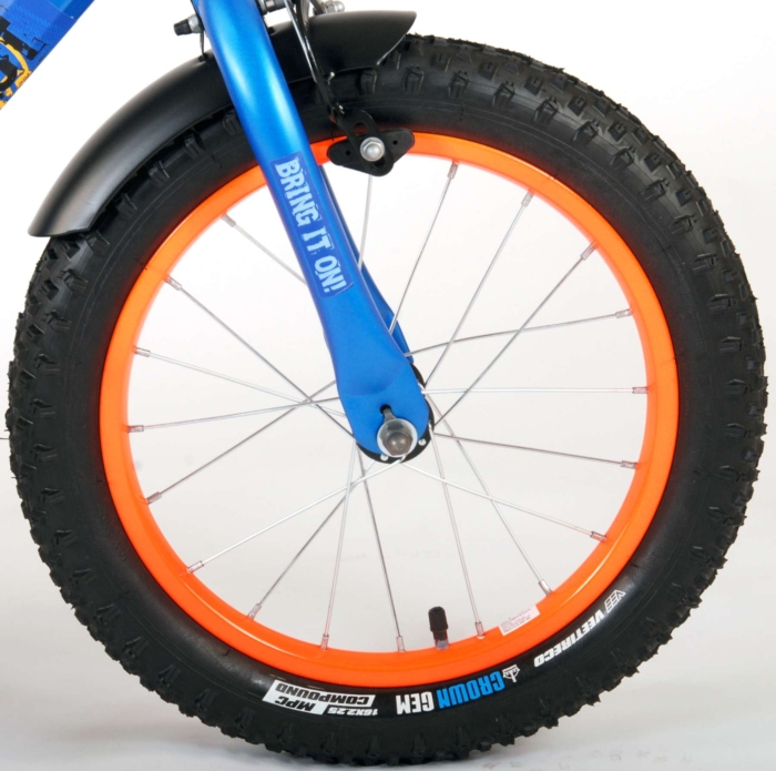 NERF Kinderfiets - Jongens - 16 inch - Satijn Blauw - Afbeelding 2