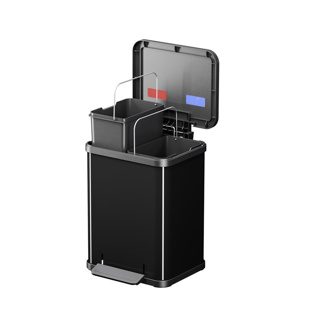 Hailo Öko Duo Plus Pedaalemmer 2X9L Zwart - Afbeelding 2