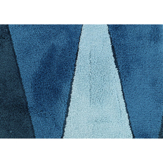 Dutch House Dijon badmat 60 x 90 cm blauw - Afbeelding 3