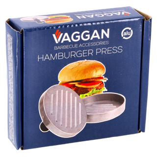 Vaggan Hamburgermaker Aluminium 11,7 x 9cm - Afbeelding 2