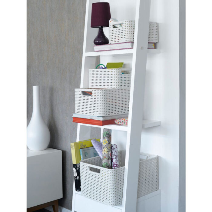 Curver Style Opbergmand maat L 30 l wit - Afbeelding 6