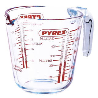 Pyrex Prep & Store Classic Maatbeker 0,5L Glas - Afbeelding 2