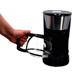 Inventum Koffiezetter 1.25l zwart/rvs 10 kopjes - Afbeelding 5