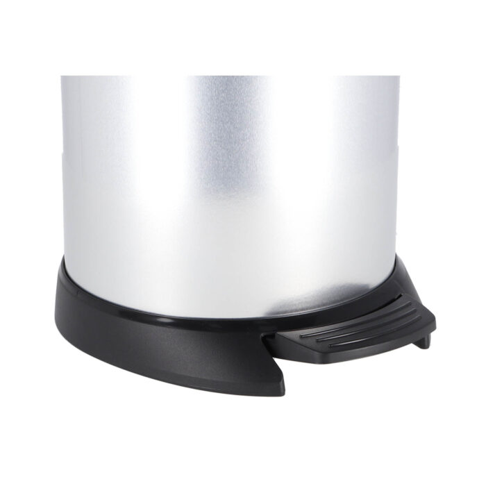 Curver Pedaalemmer Decobin Ovaal 5L Zilver - Afbeelding 5