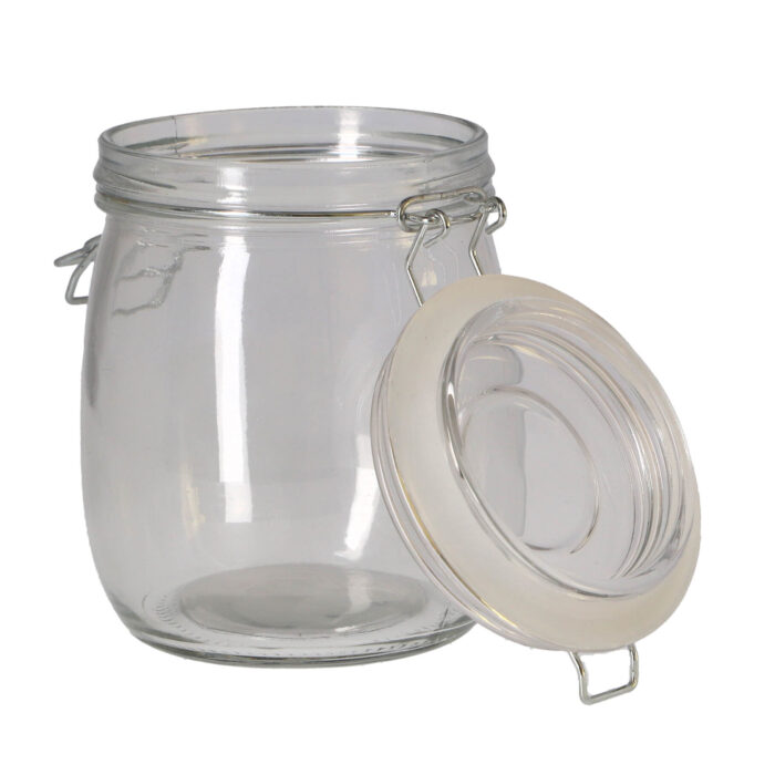 Excellent Houseware voorraadpot met deksel 0,75 l - Afbeelding 4