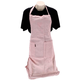 Linen & More Keukenshort Indi Light Pink 75 x 90 cm - Afbeelding 2