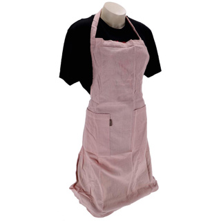 Linen & More Keukenshort Indi Light Pink 75 x 90 cm - Afbeelding 4