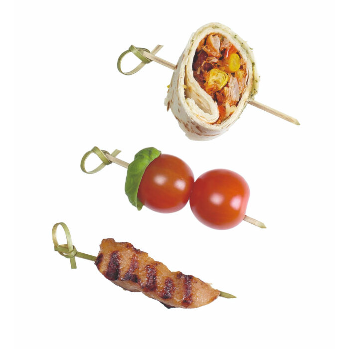 Bamboe spiezen 60st - Afbeelding 2