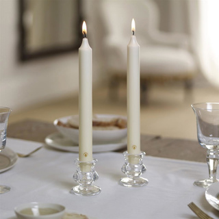 Gouda Kroonkaarsen 8 Stuks Ivoor - Afbeelding 4