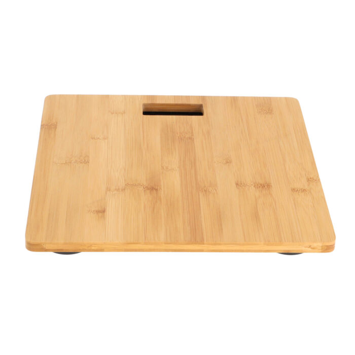 Bamboe weegschaal 30 x 30 cm - Afbeelding 2