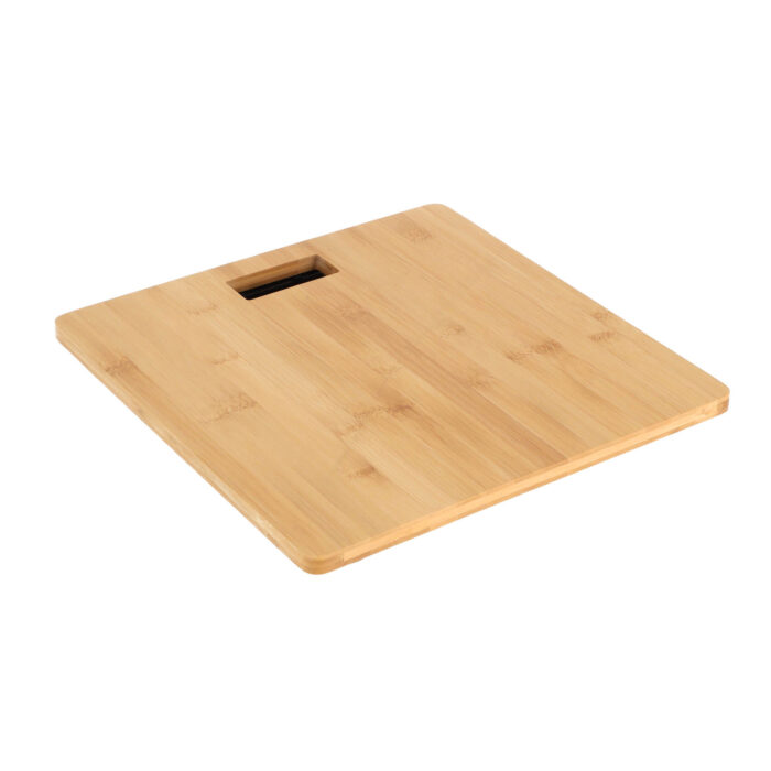 Bamboe weegschaal 30 x 30 cm - Afbeelding 3